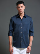 Men's Premium Twill Solid Shirt