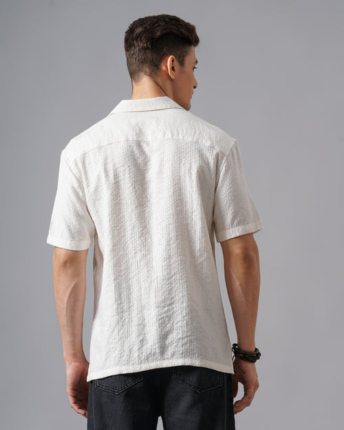 MEN'S SELF DESIGN SHIRT