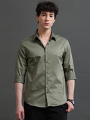 Men Smart Slim Fit Casual Shirt