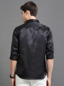 Men Smart Slim Fit Printed Party Shirt