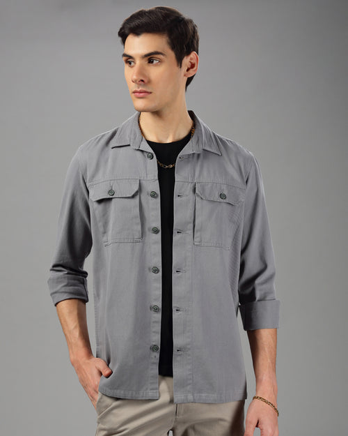 MEN OVERSIZE SHACKET