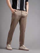 Men Slim Fit Low-Rise Chinos
