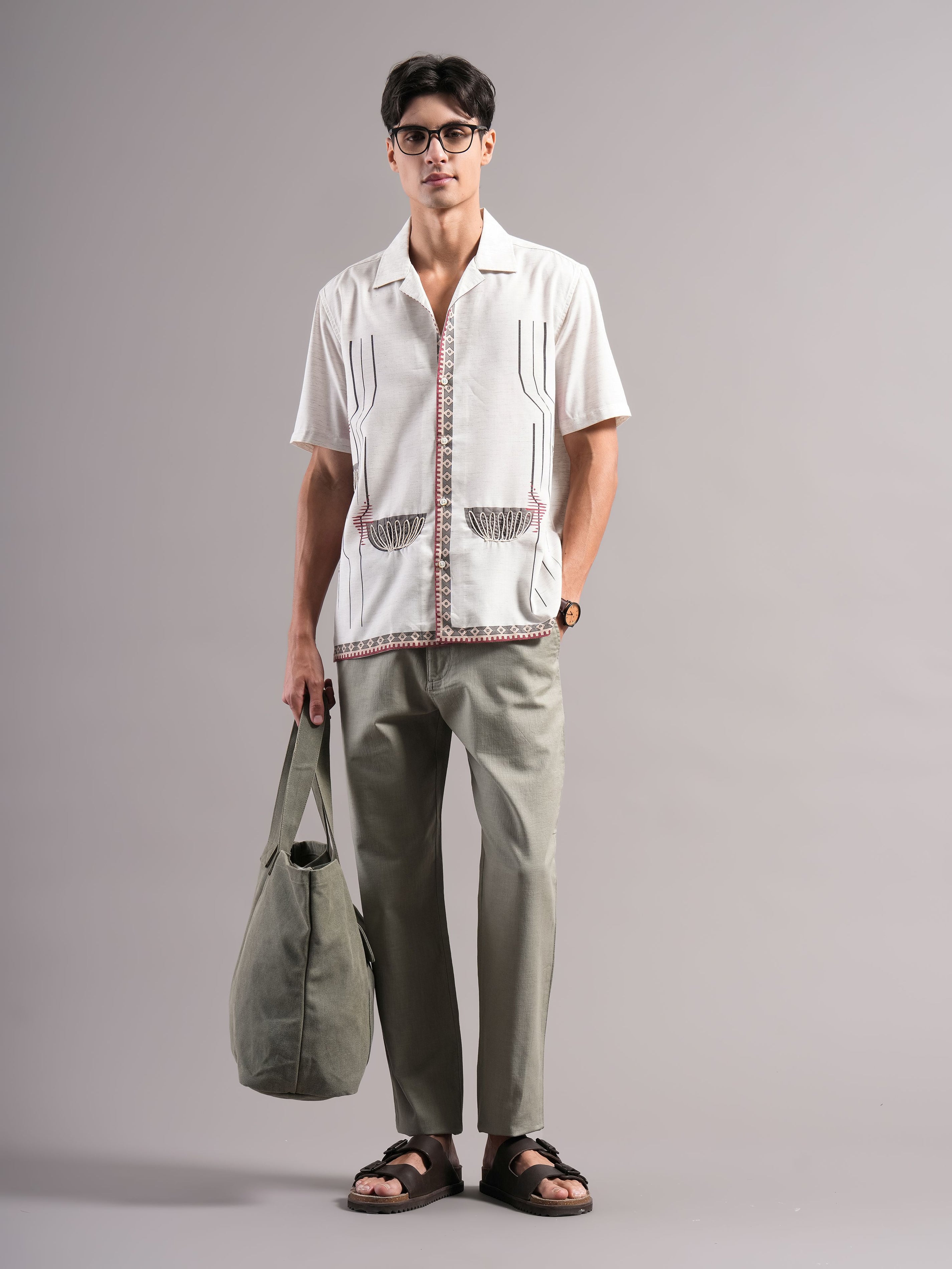 Men Smart Printed Casual Shirt