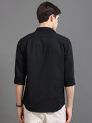 Men Smart Cotton Linen Slim Fit Shirt
