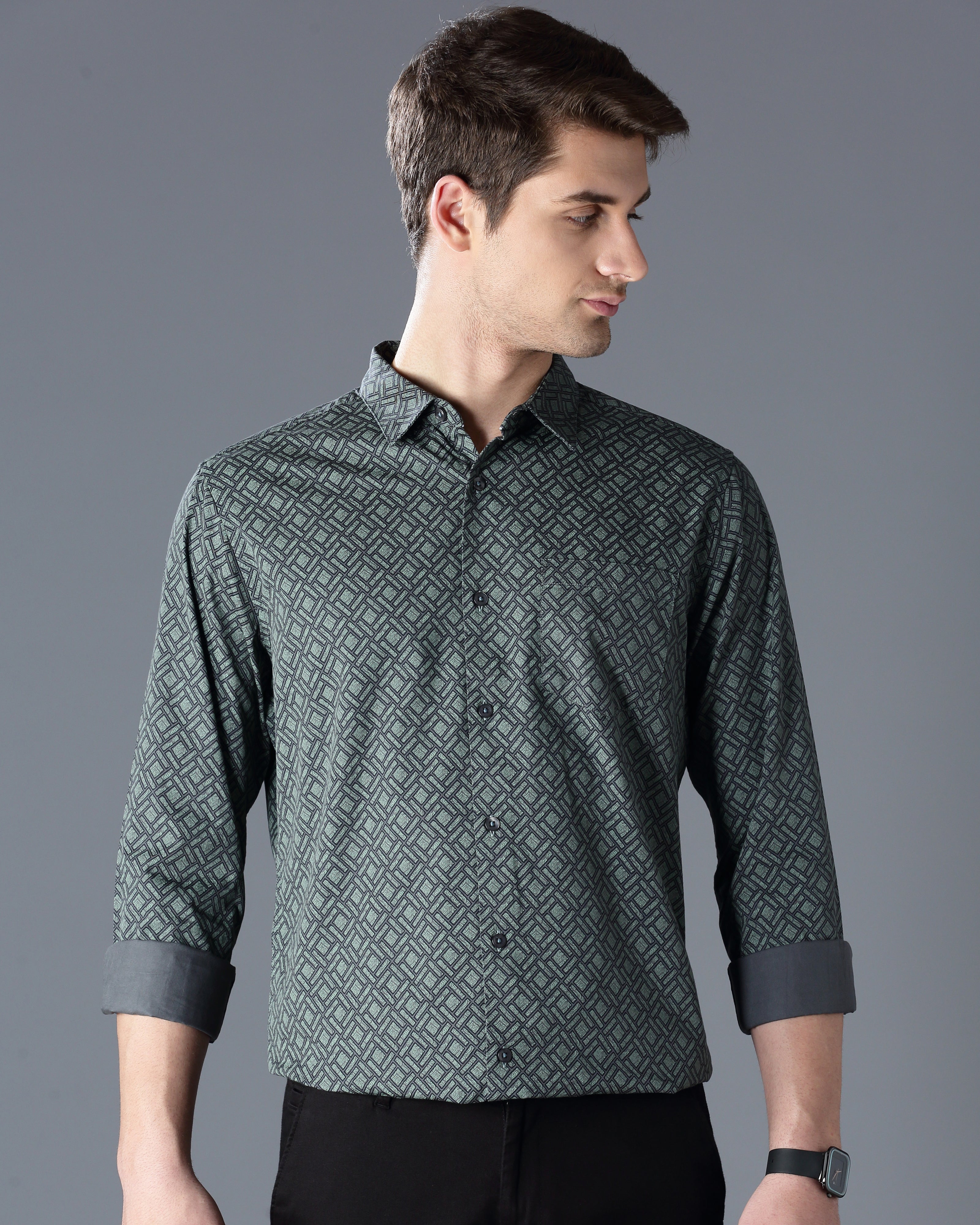 Men's Printed Shirt