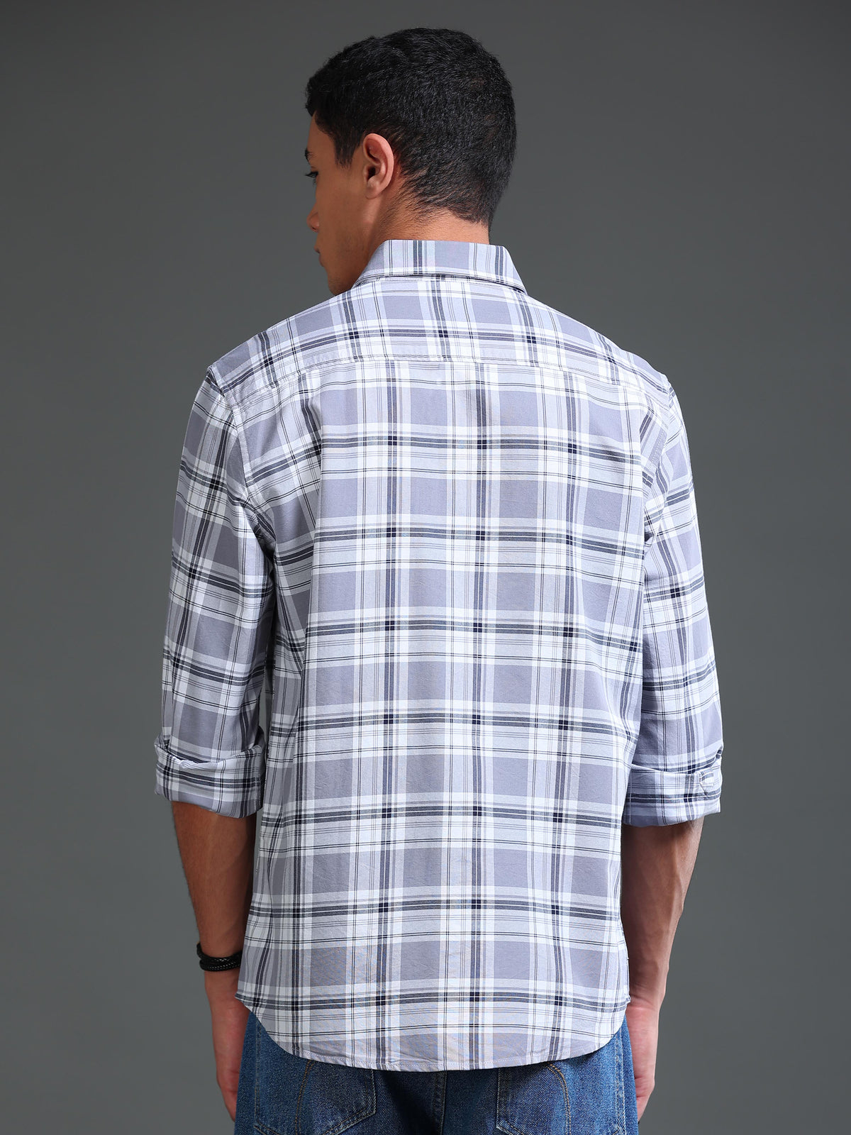 Men Premium Oxford Checks Shirt