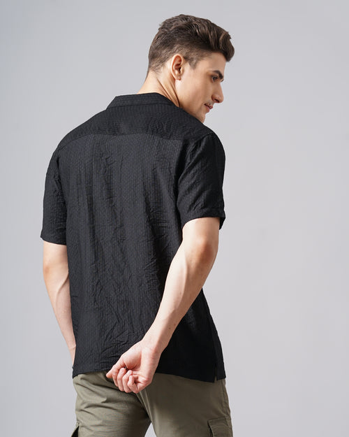 MEN'S SELF DESIGN SHIRT