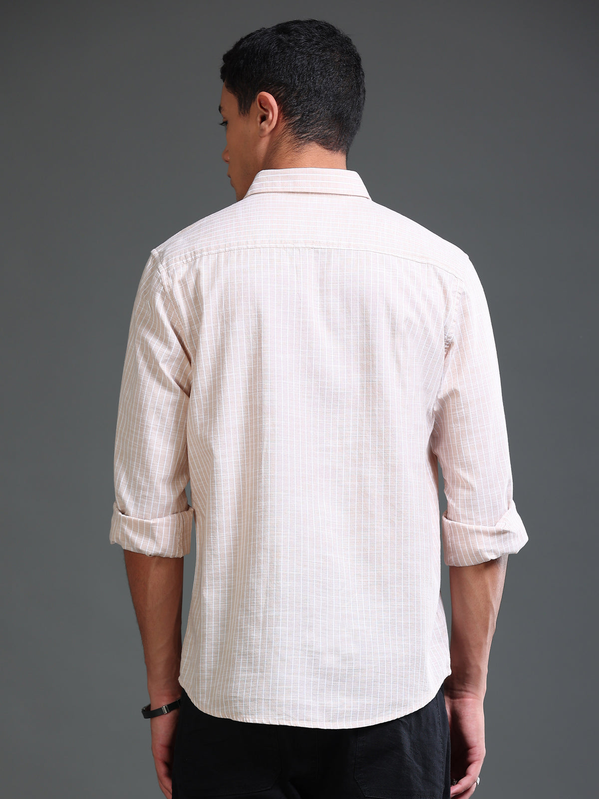 Men Stripes Shirts