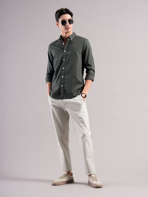 Men Smart Slim Fit Casual Shirt