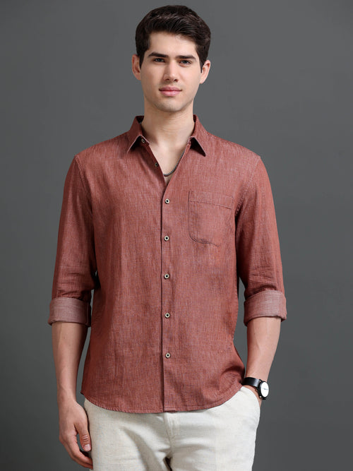 Mens Rupo Rainy Solid Shirt