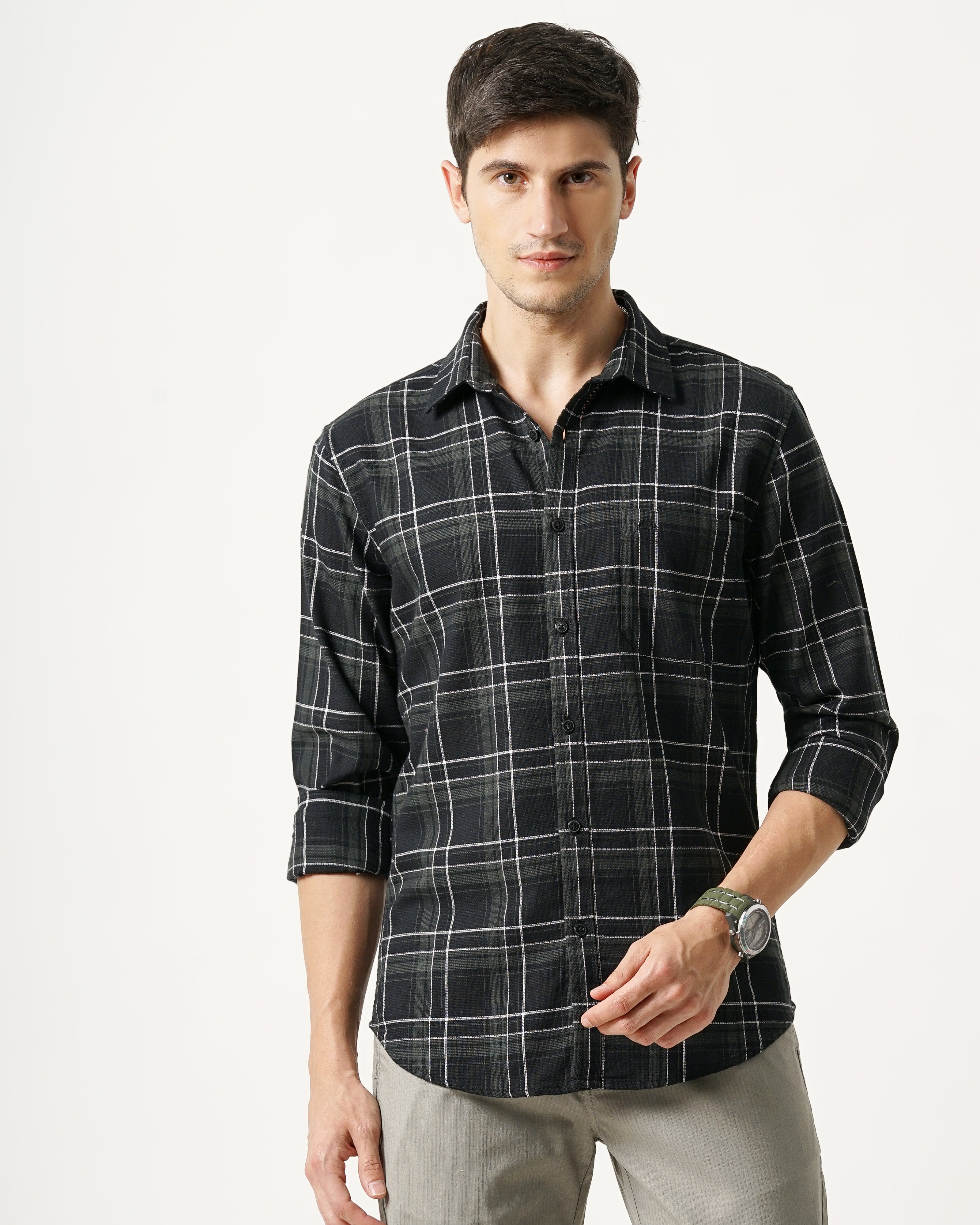 Men's Checks Shirt