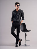 Smart Slim Fit Printed Casual Shirt