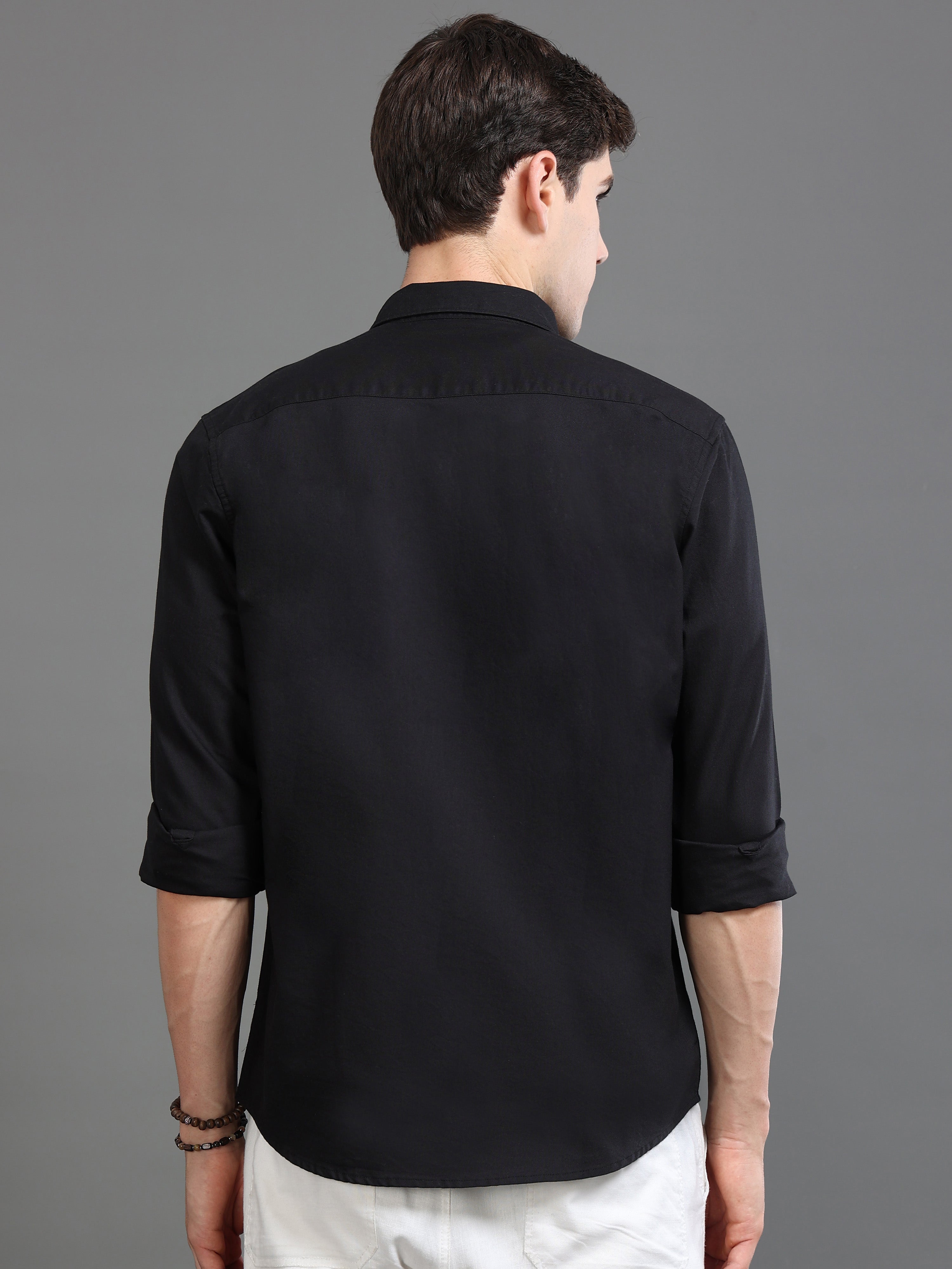 Men Oxford Slim Fit Shirt