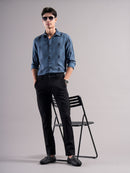 Men Printed Slim Fit Shirt