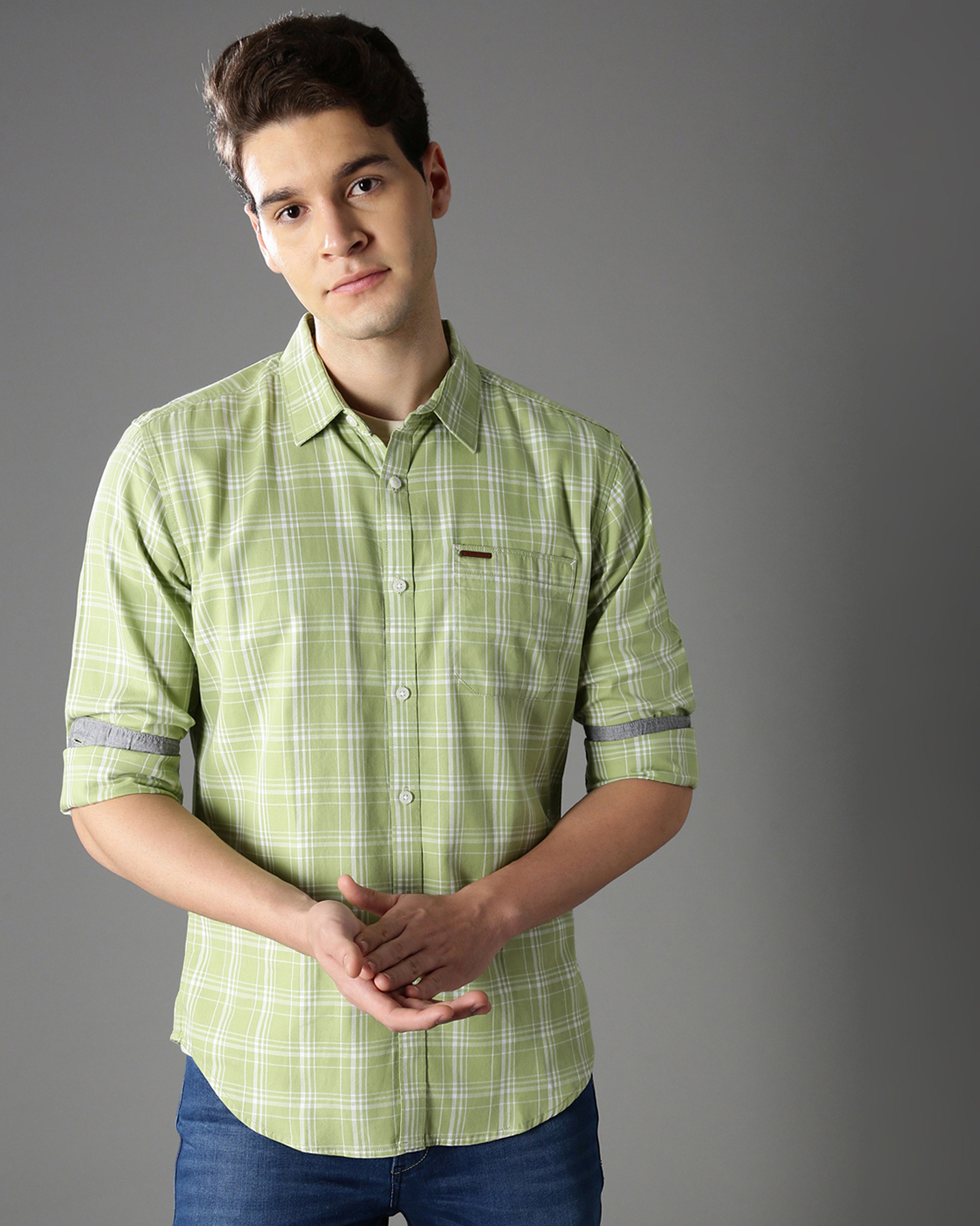 Men's Checks Shirt