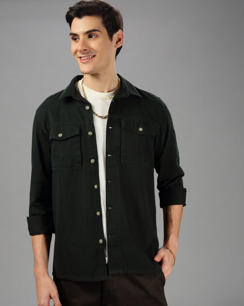 MEN OVERSIZE SHACKET