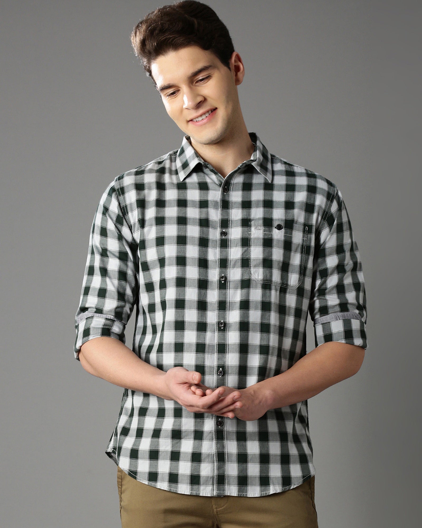 Men's Checks Shirt