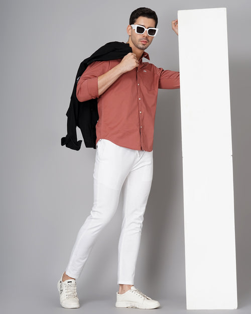 Men's Solid Casual Shirt