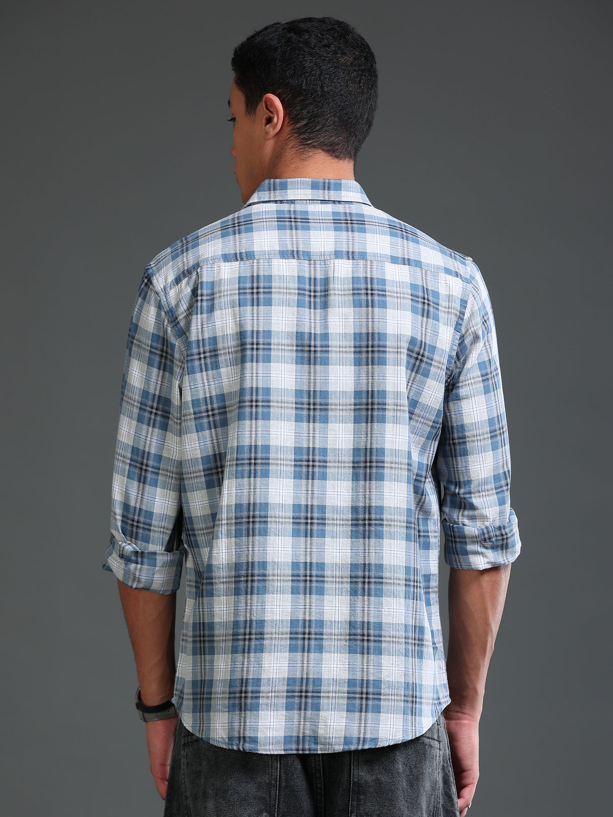 Men Premium Oxford Checks Shirt