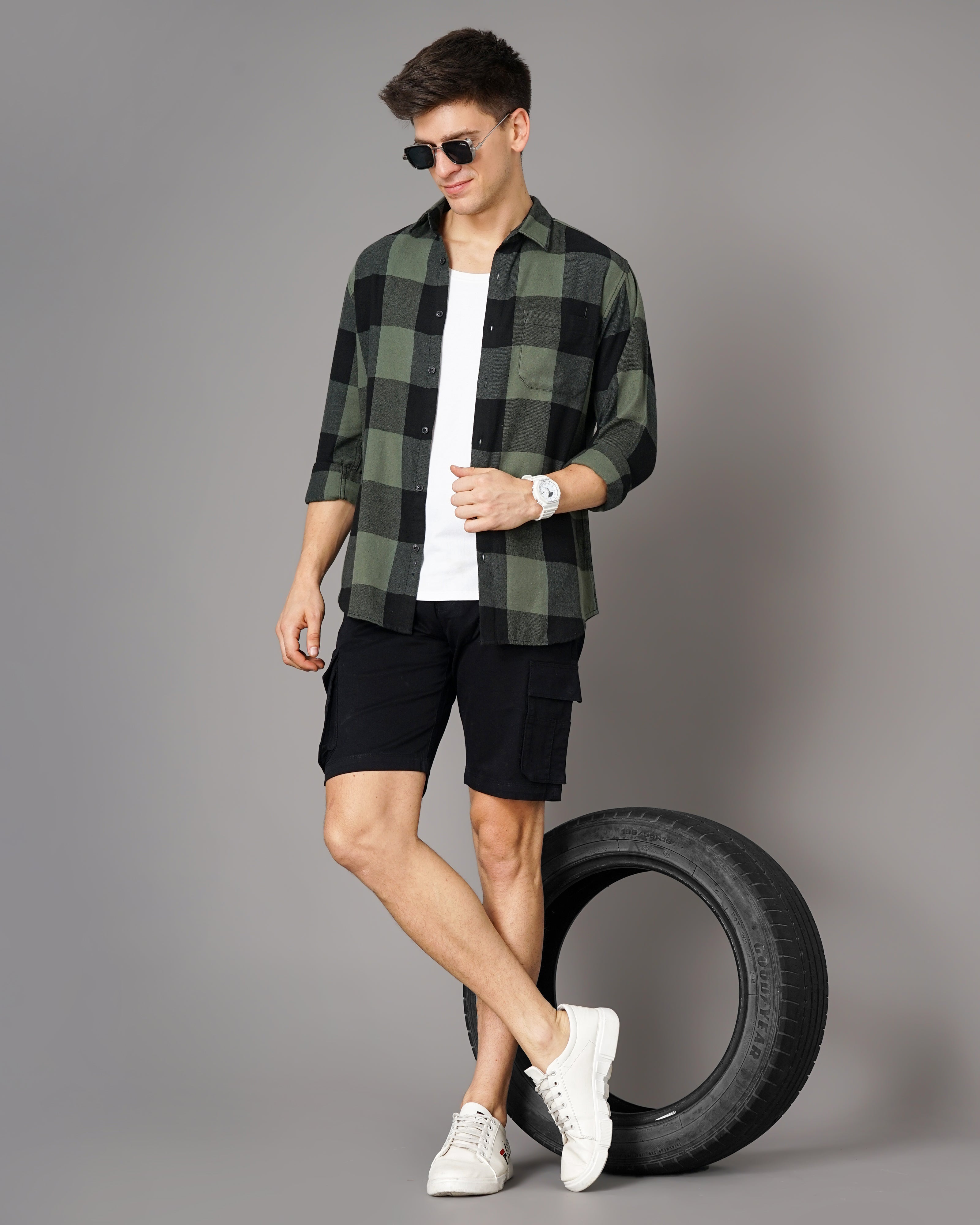 Men's Checks Shirt