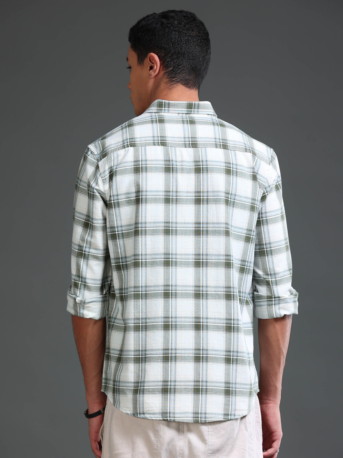 Men Premium Oxford Checks Shirt