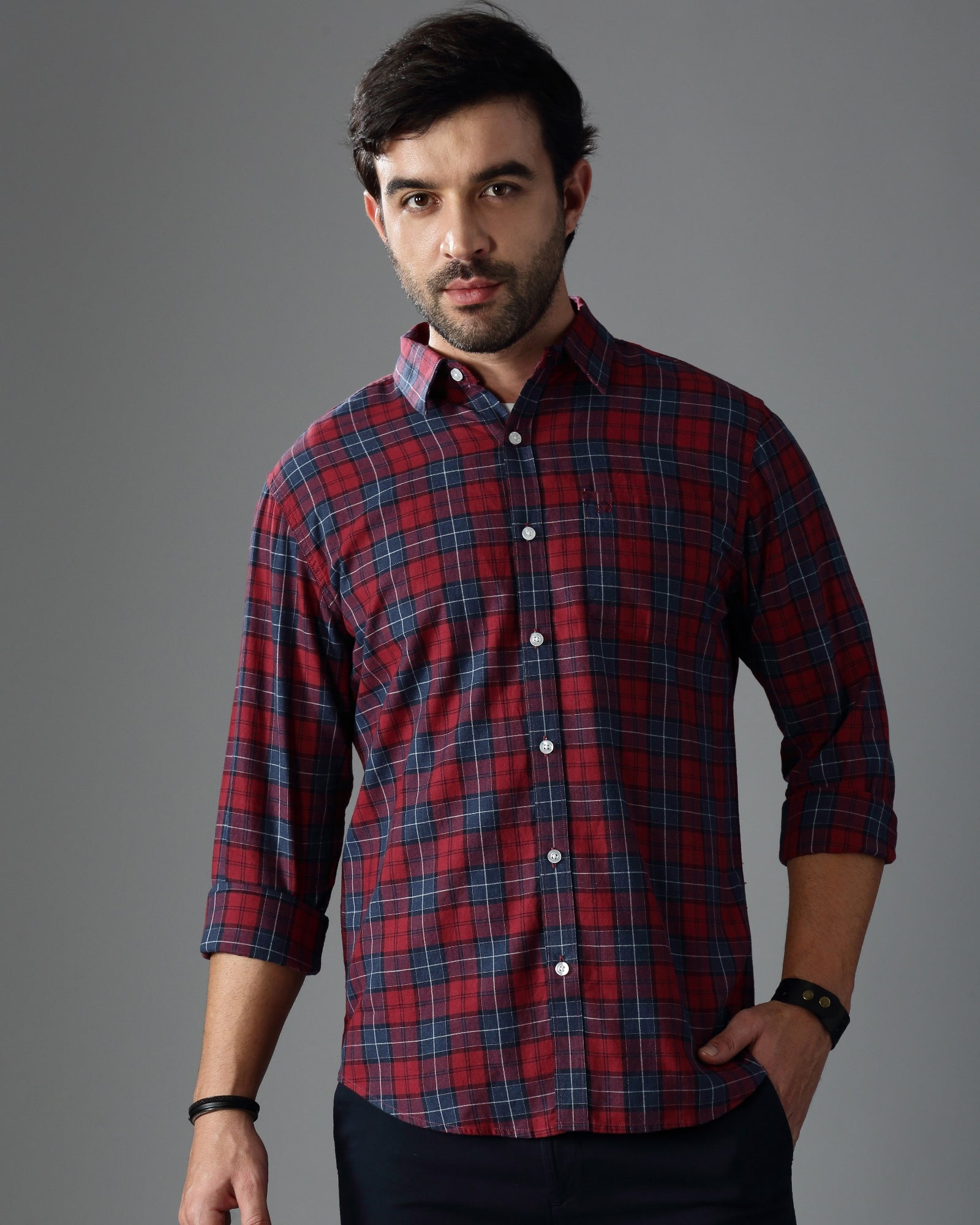 Men's Checks Shirt