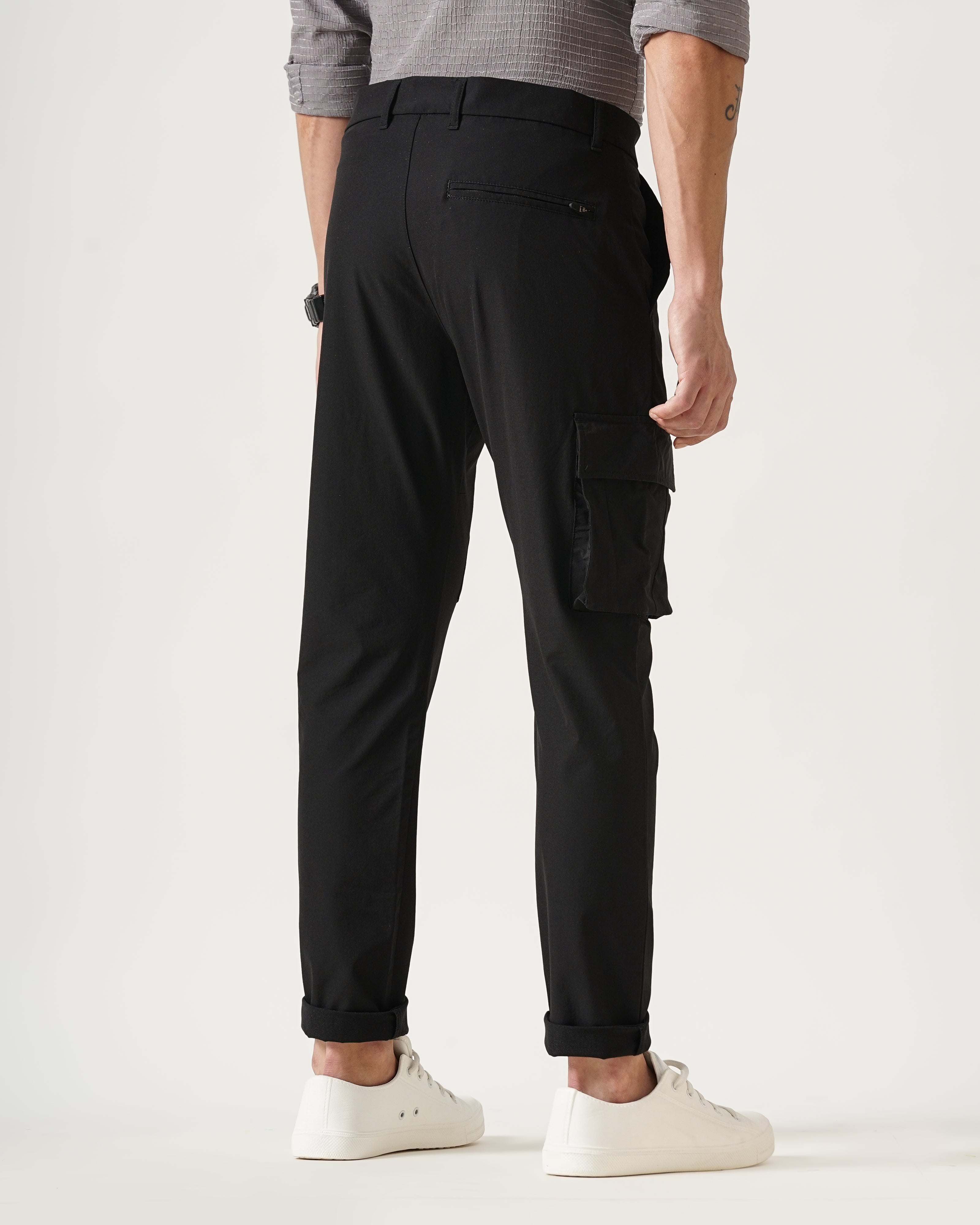 MEN'S CARGO STRETCHABLE CHINOS