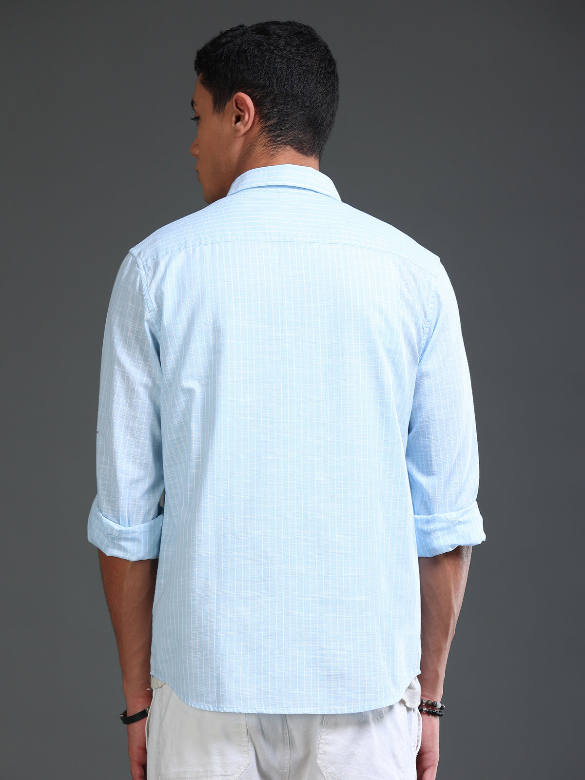 Men Stripes Shirts