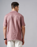 MEN'S SELF DESIGN SHIRT
