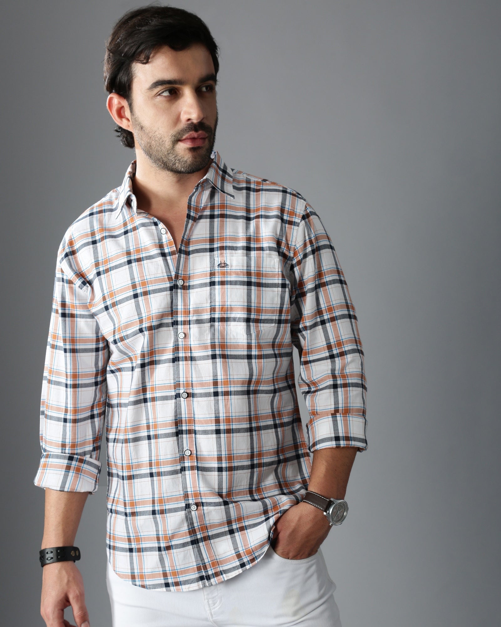 Men's Checks Shirt