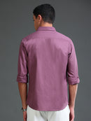 Men Dobby Solid Shirts