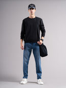 Men Smart Slim Fit Mid-Rise Light Fade Jeans