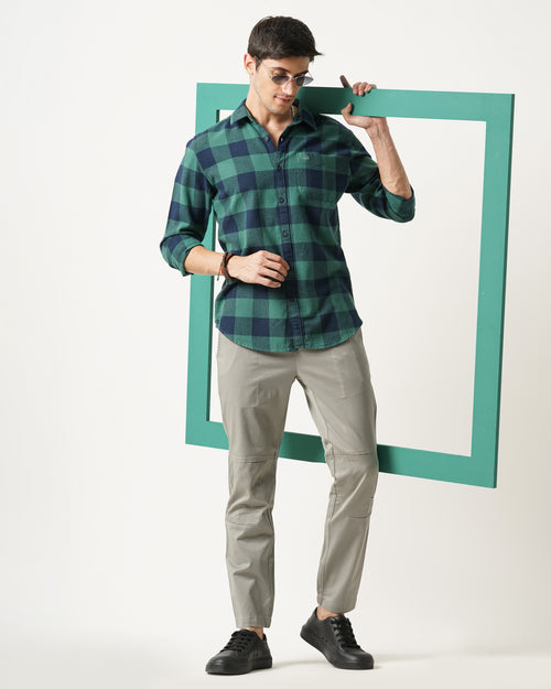 Men's Cargo Ankle Length Trousers
