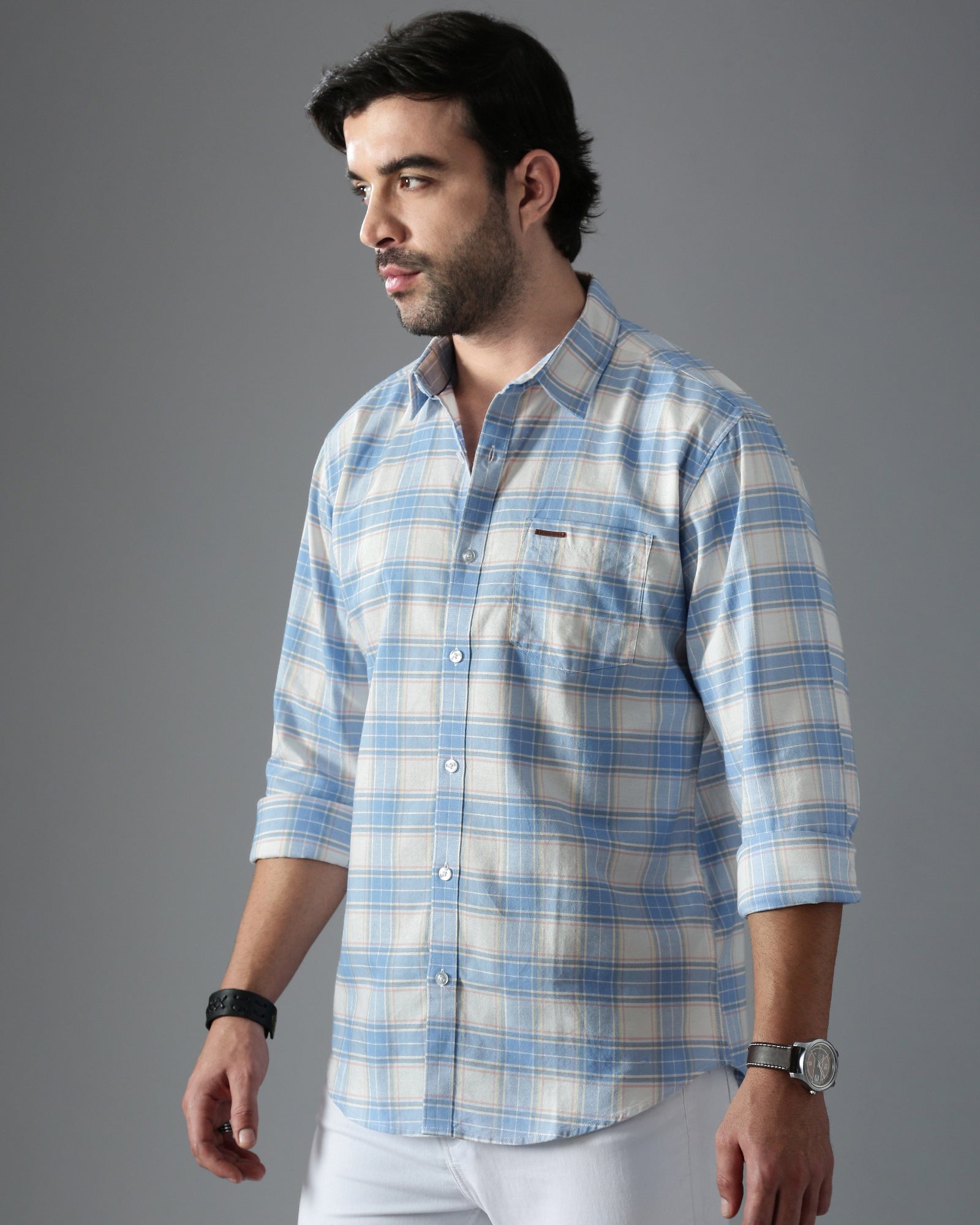 Men's Checks Shirt