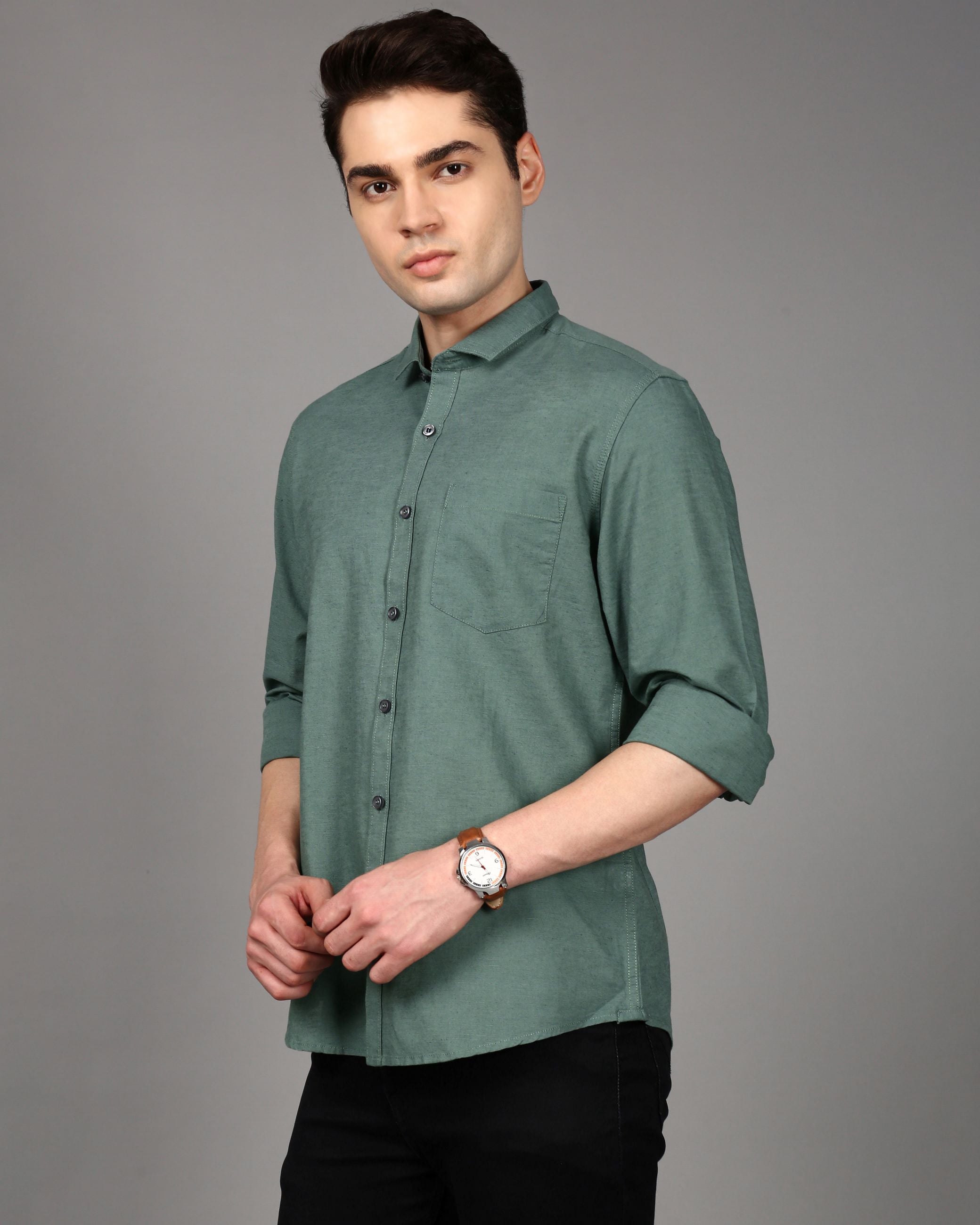Men Slim Fit Shirt