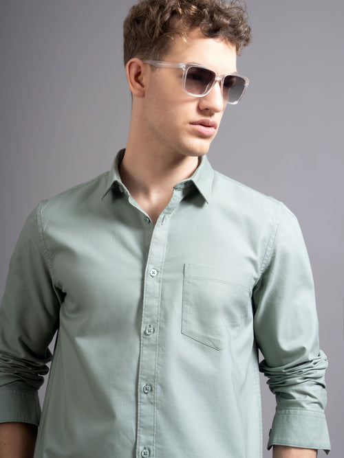 Men Smart Slim Fit Casual Shirt