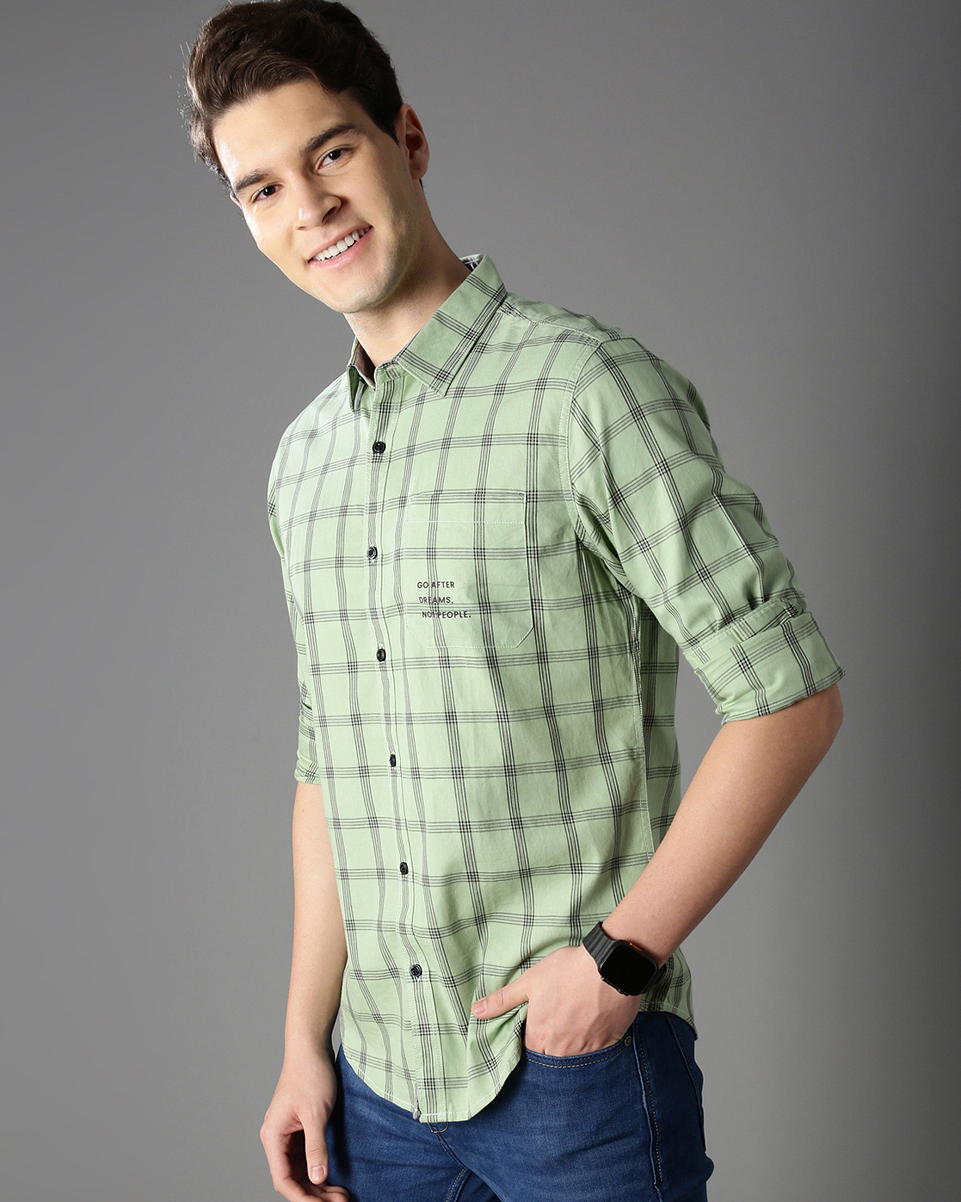 Men's Checks Shirt