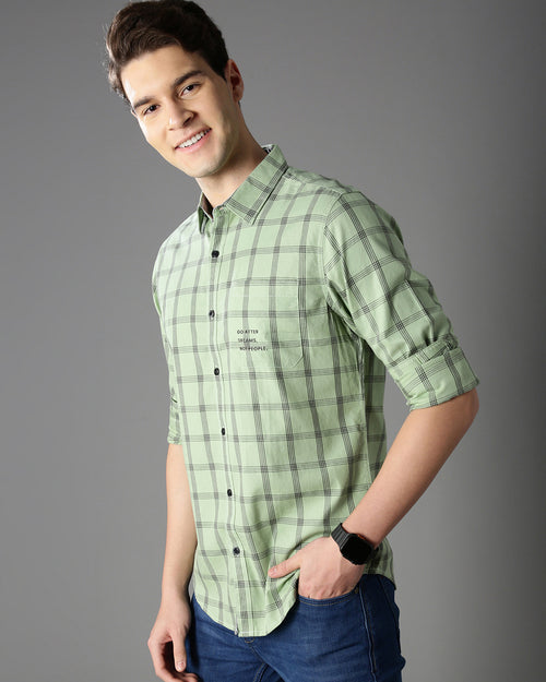 Men's Checks Shirt