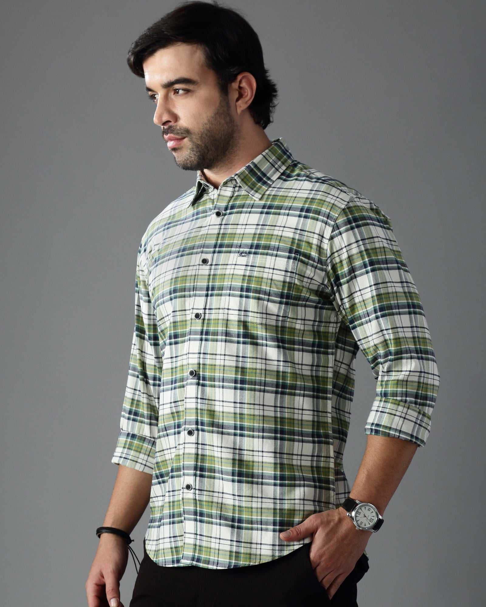Men's Checks Shirt