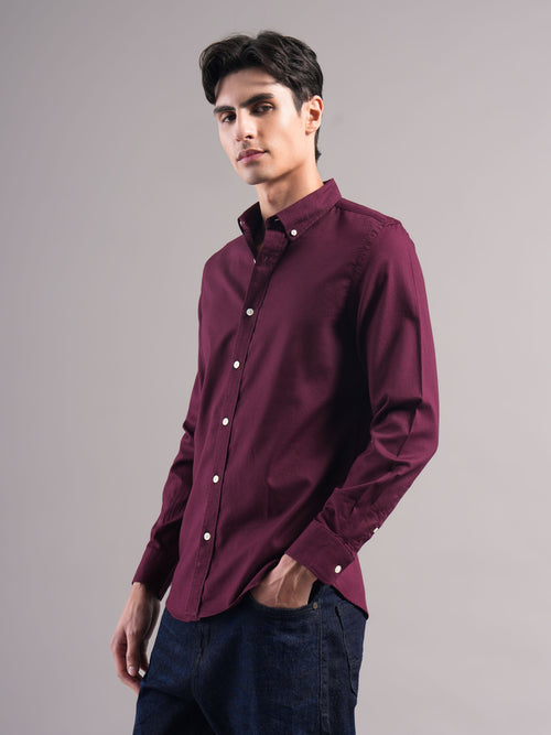 Men Smart Slim Fit Casual Shirt