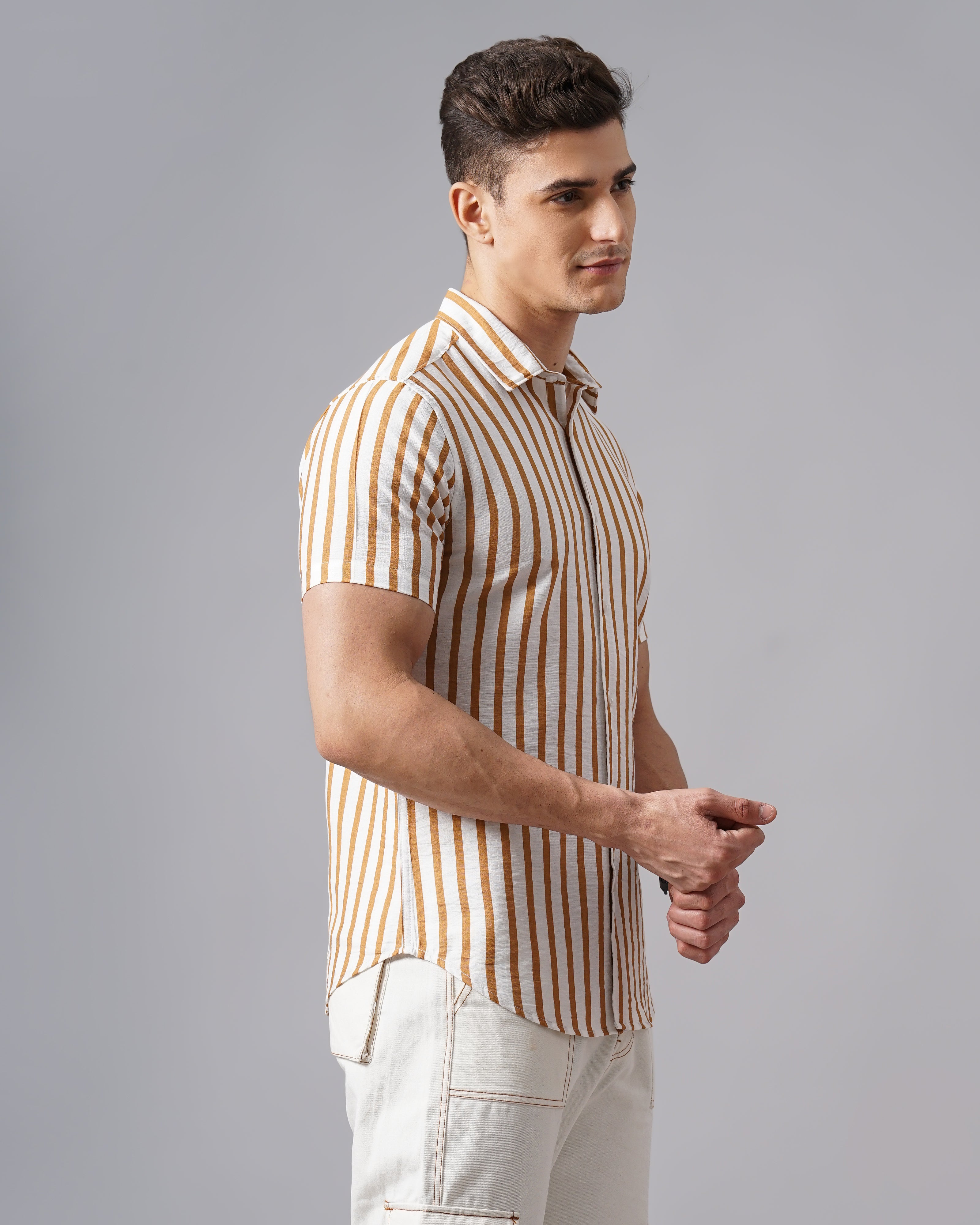 MEN'S STRIPE SHIRT