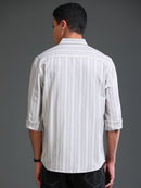 Men Oxford Stripes Shirts