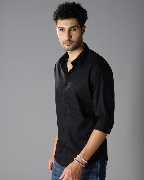 Men's Solid Casual Shirt