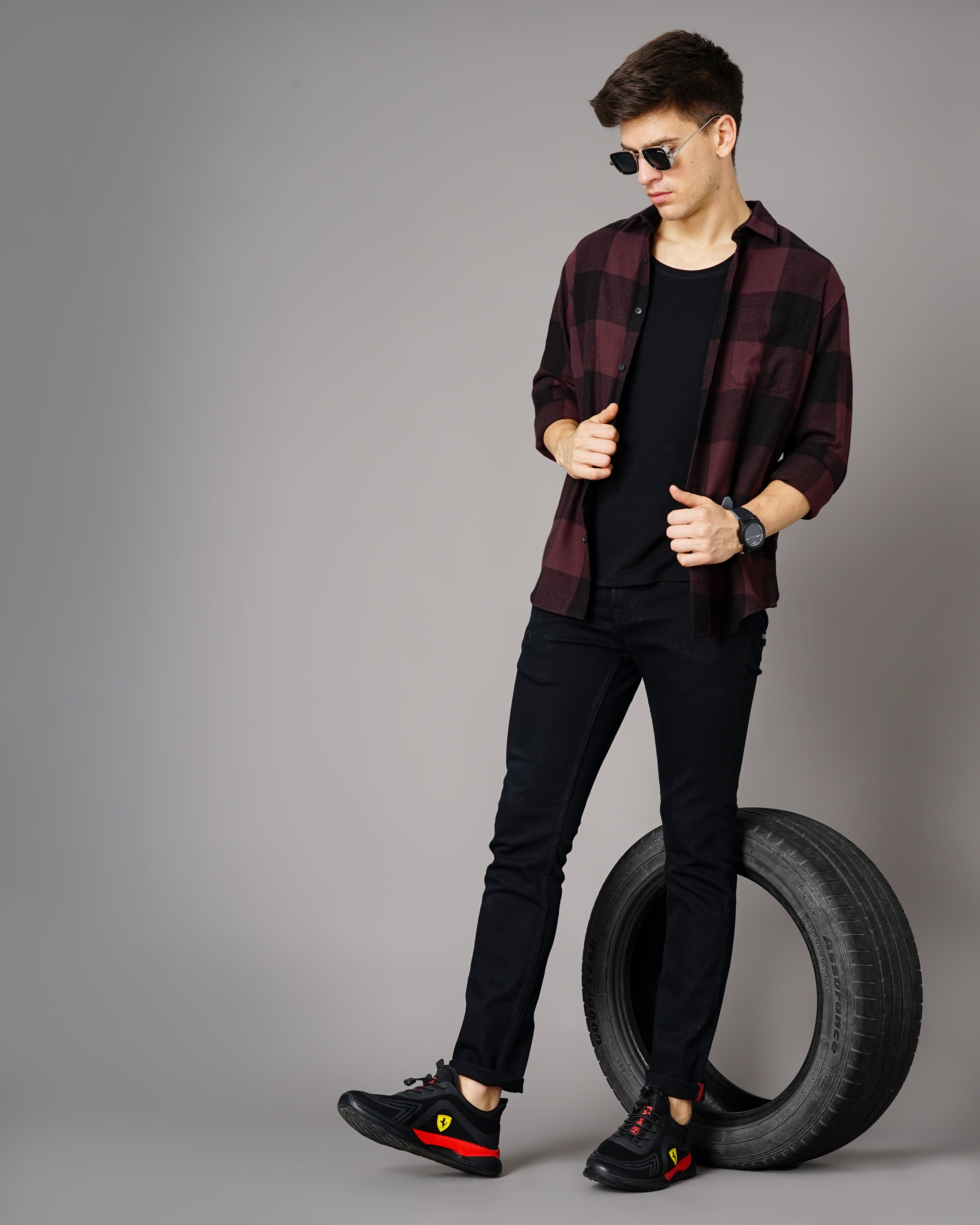 Men's Checks Shirt