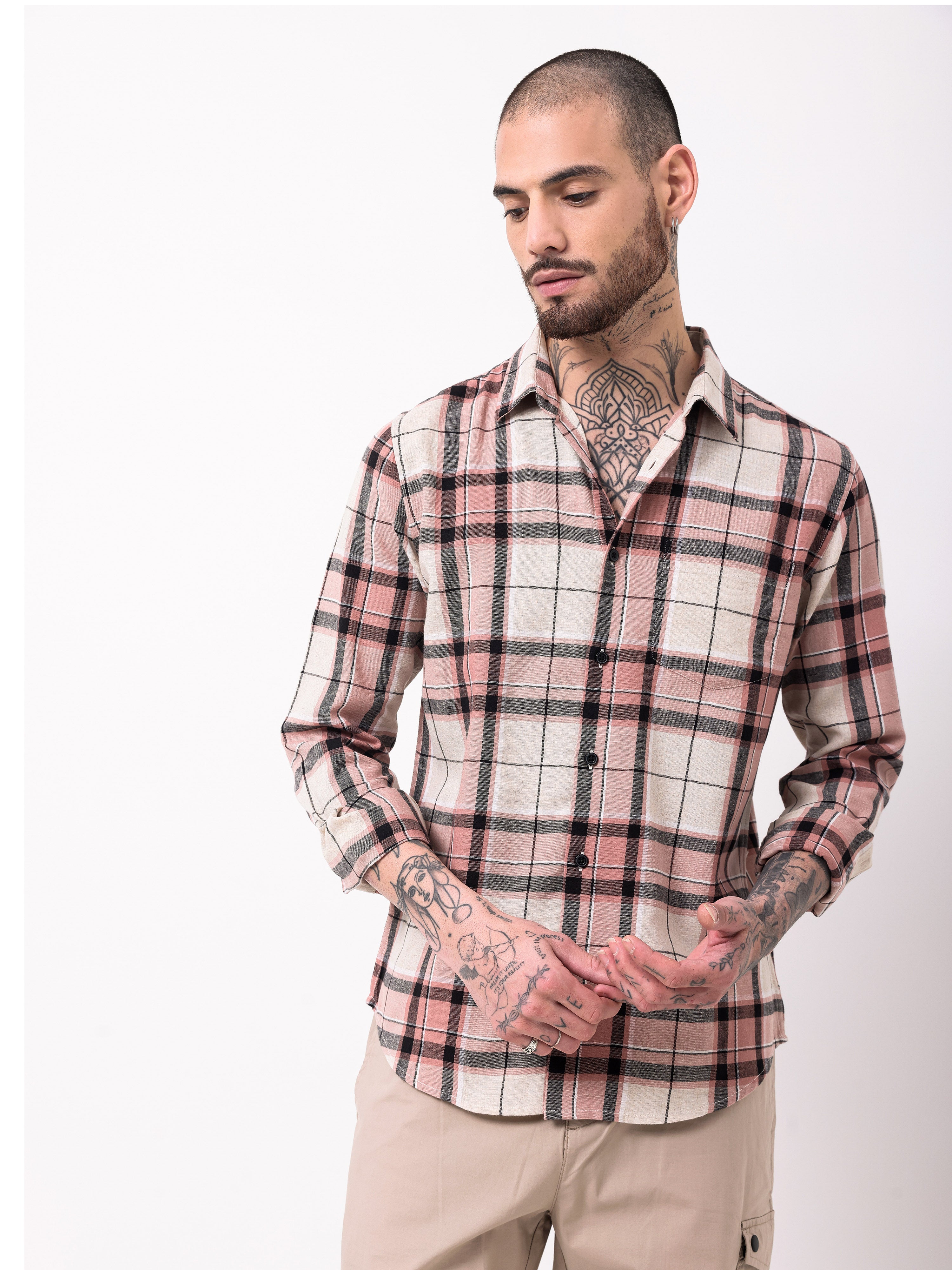 Men's Checks Shirt