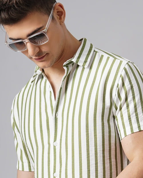 MEN'S STRIPE SHIRT
