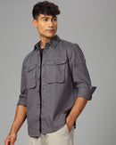 MEN OVERSHIRT FIT SHACKET