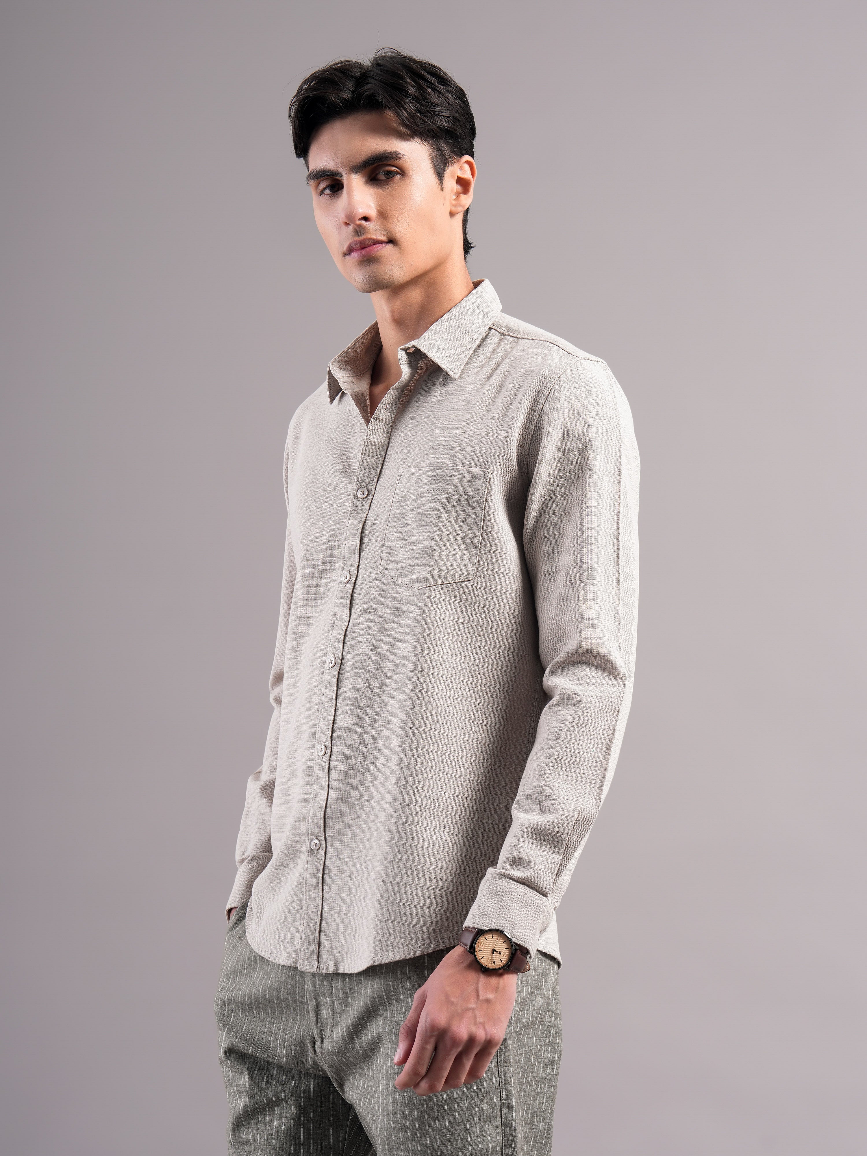 men's slim fit shirt