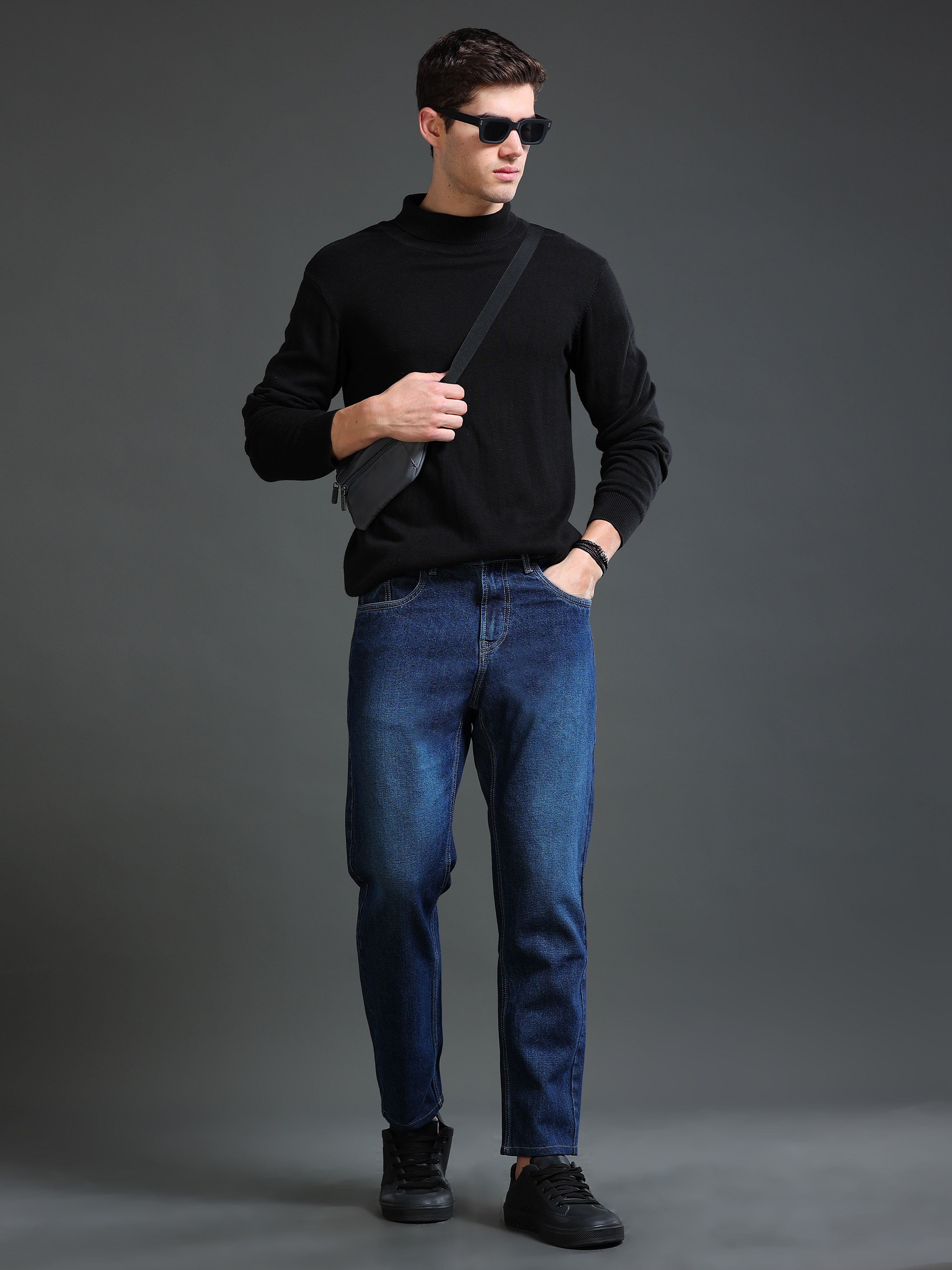 Mens Denim Trouser