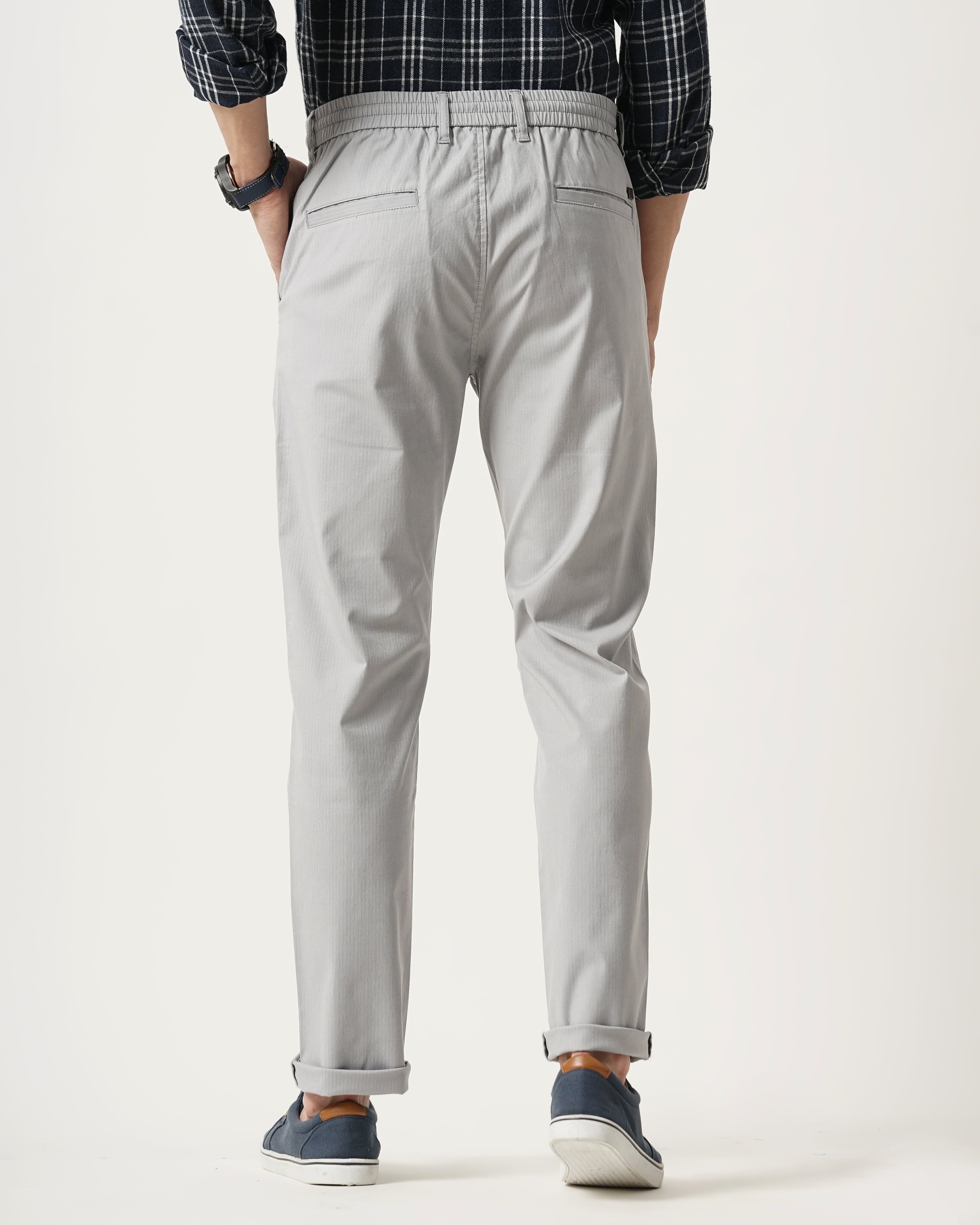 MEN'S REGULAR FIT TROUSERS